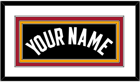 Miami Name - Road Black (1999-2008) - Premier Tier 2