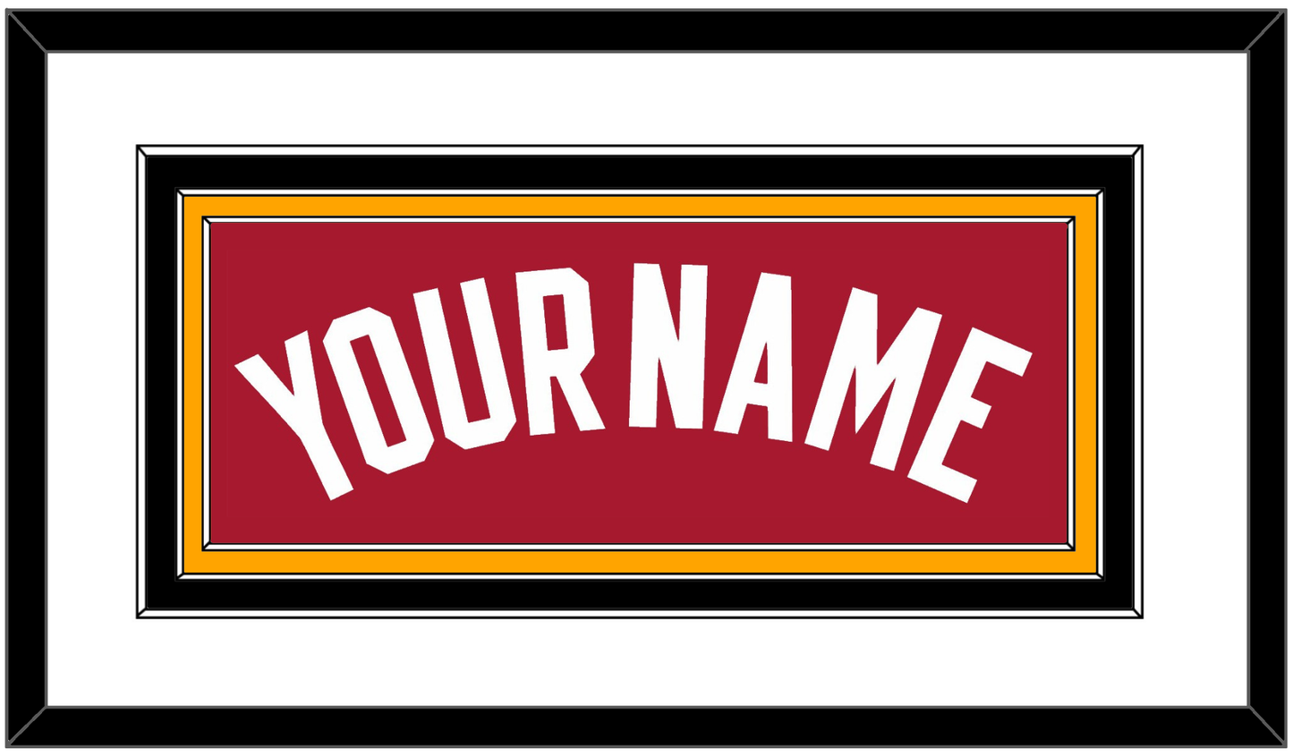 Miami Name - Alternate Red (2001-2008) - Premier Tier 2