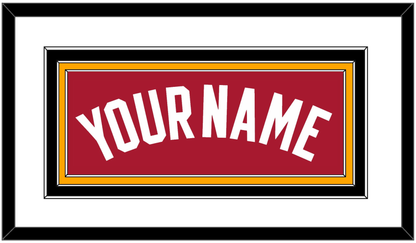 Miami Name - Alternate Red (2001-2008) - Premier Tier 2