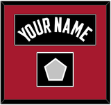 Miami Name & Finals Patch - Road Black (1999-2008) - Single Mat 2