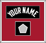 Miami Name & Finals Patch - Road Black (1999-2008) - Single Mat 2