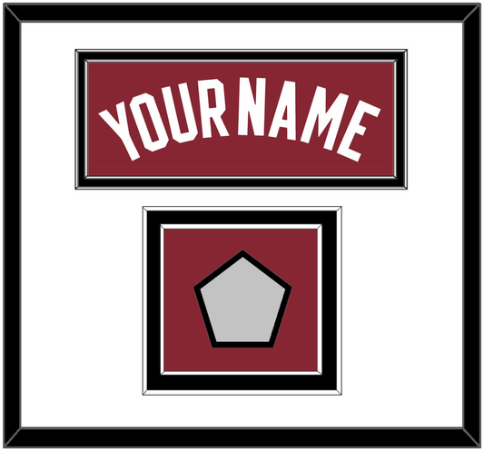 Miami Name & Finals Patch - Alternate Red (2009-2017) - Signature Tier 1