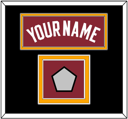 Miami Name & Finals Patch - Alternate Red (2009-2017) - Signature Tier 2