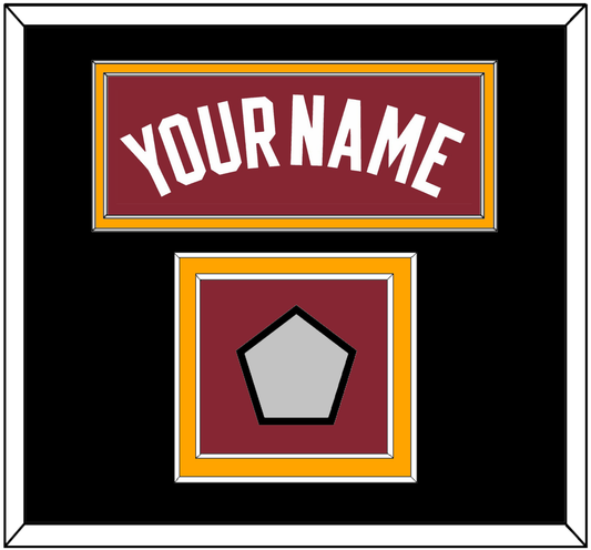 Miami Name & Finals Patch - Alternate Red (2009-2017) - Signature Tier 2