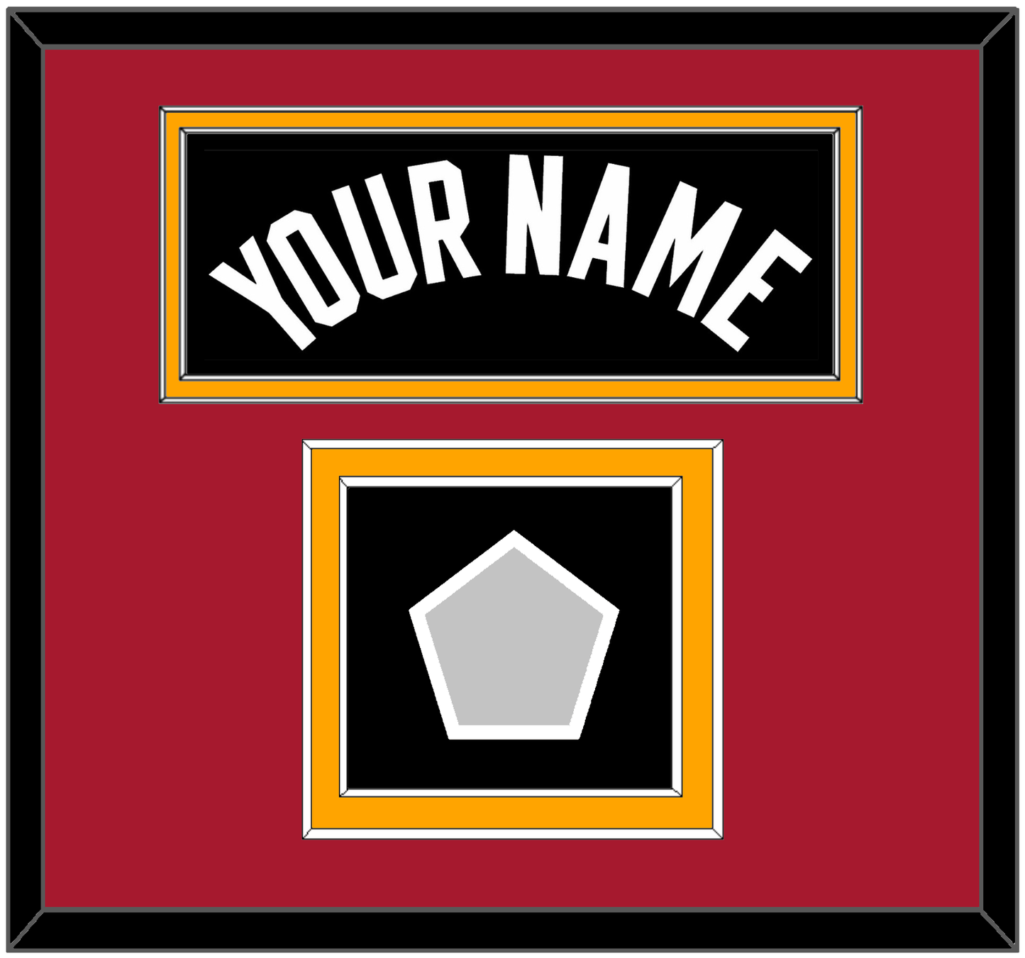 Miami Name & Finals Patch - Road Black (1999-2008) - Signature Tier 3