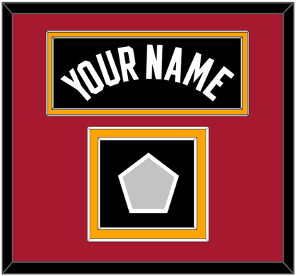 Miami Name & Finals Patch - Road Black (1999-2008) - Signature Tier 3