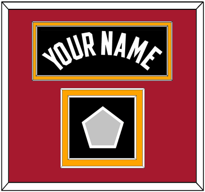 Miami Name & Finals Patch - Road Black (1999-2008) - Signature Tier 3