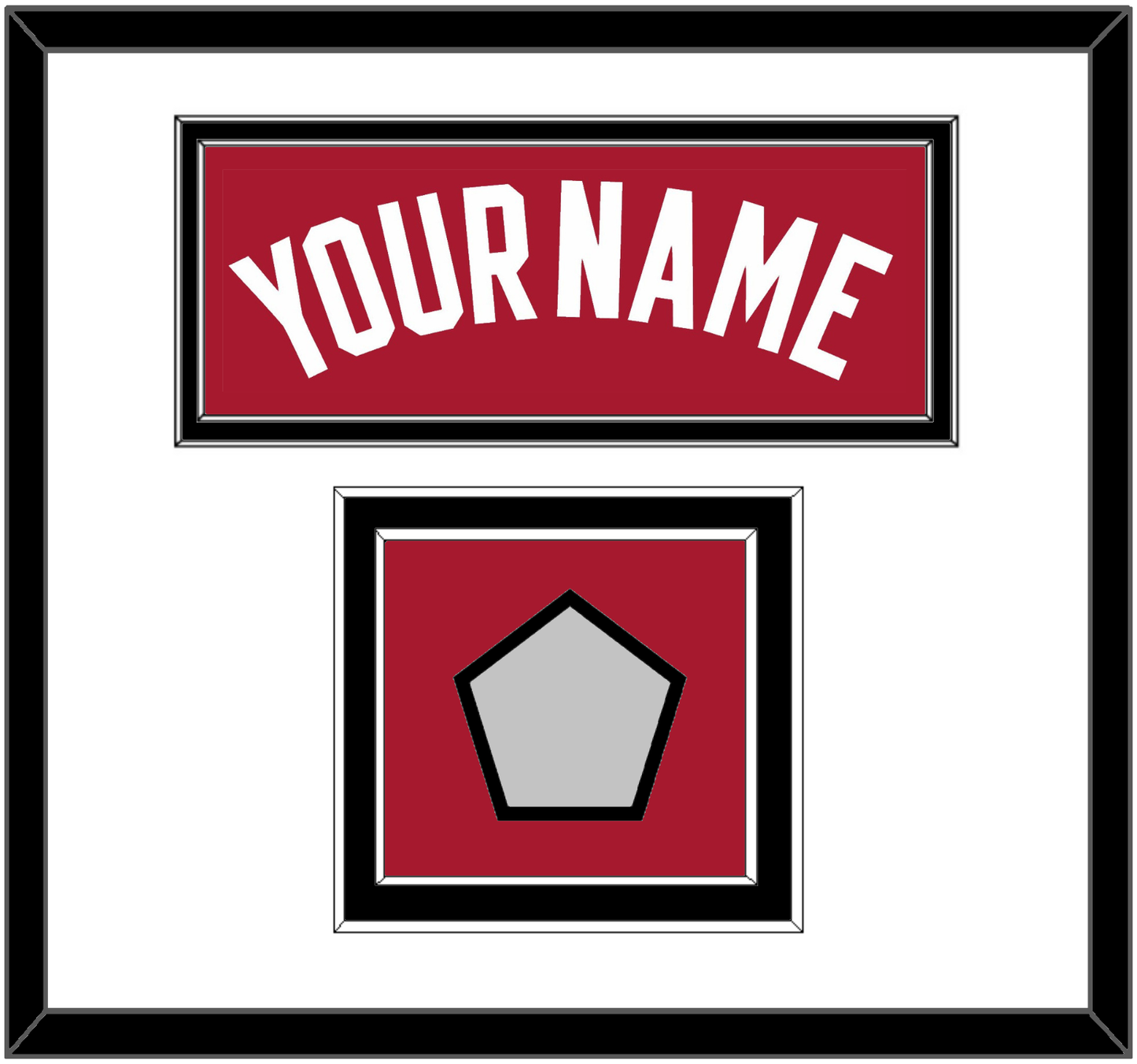 Miami Name & Finals Patch - Alternate Red (2001-2008) - Signature Tier 1