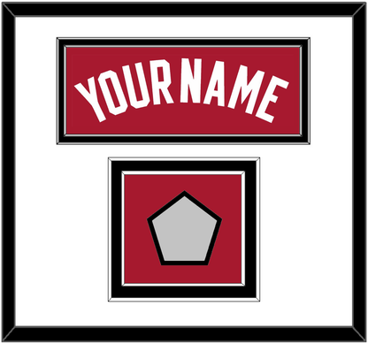 Miami Name & Finals Patch - Alternate Red (2001-2008) - Signature Tier 1