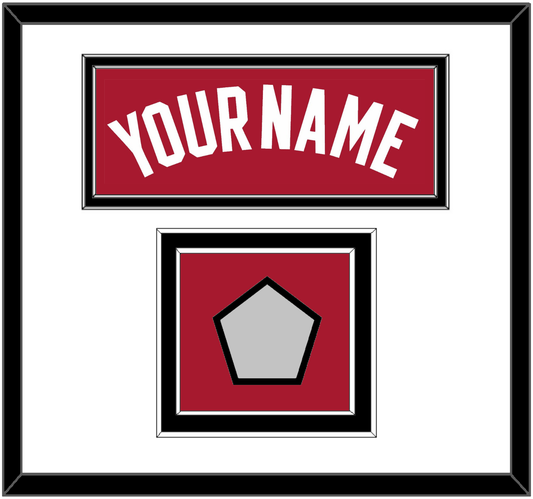 Miami Name & Finals Patch - Alternate Red (2001-2008) - Signature Tier 1