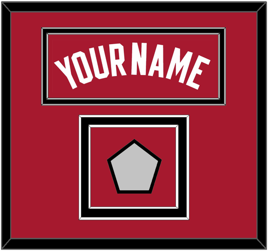 Miami Name & Finals Patch - Alternate Red (2001-2008) - Signature Tier 3