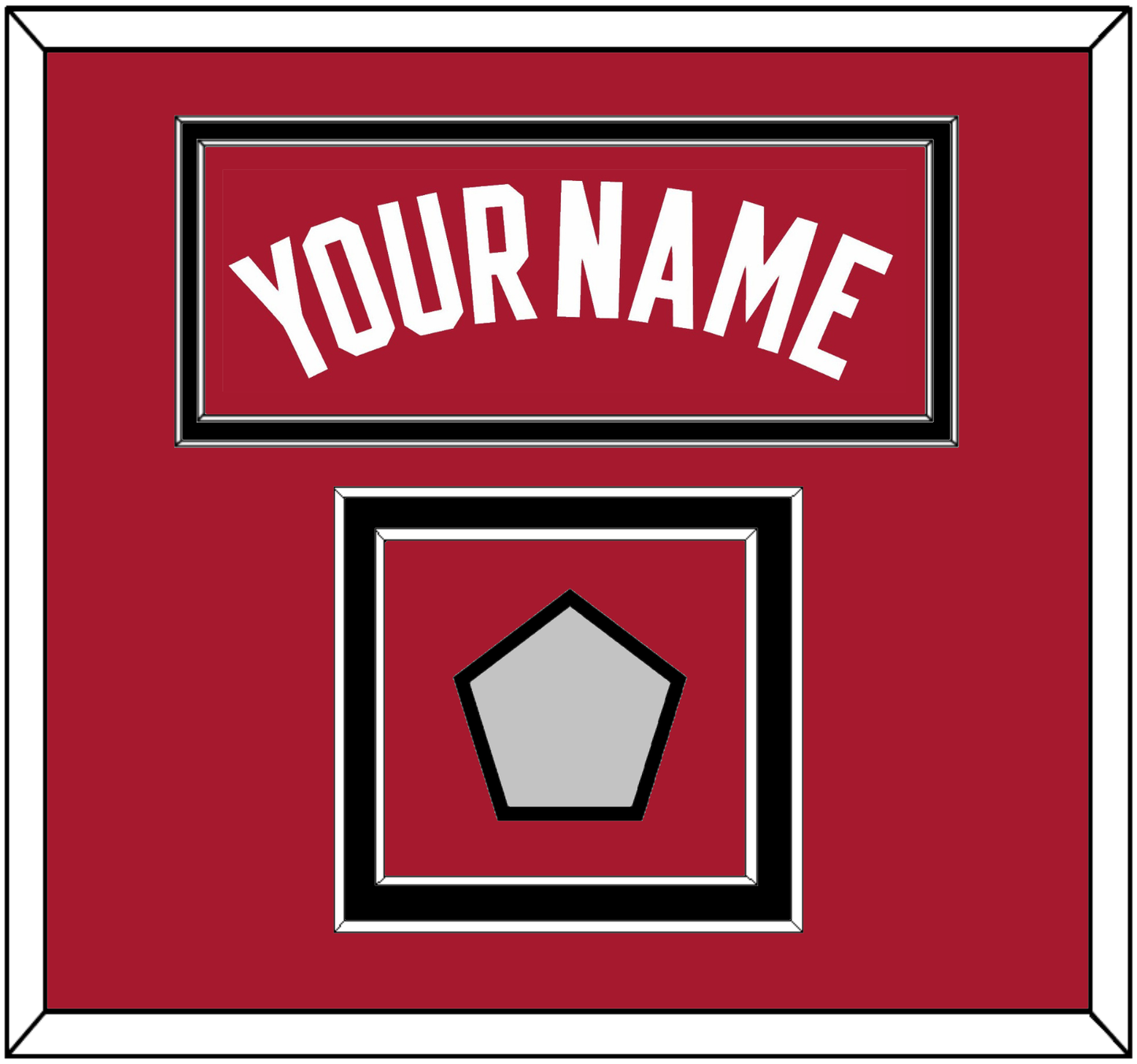 Miami Name & Finals Patch - Alternate Red (2001-2008) - Signature Tier 3