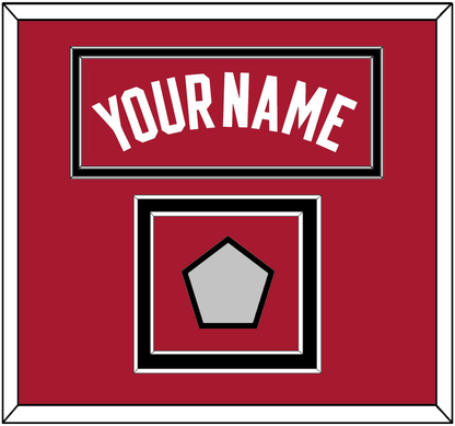 Miami Name & Finals Patch - Alternate Red (2001-2008) - Signature Tier 3