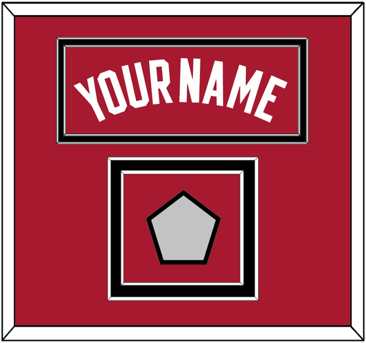 Miami Name & Finals Patch - Alternate Red (2001-2008) - Signature Tier 3
