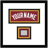 Miami Name & Finals Patch - Alternate Red (2009-2017) - Triple Mat 1