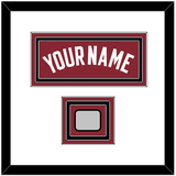 Miami Name & Finals Patch - Alternate Red (2009-2017) - Triple Mat 2