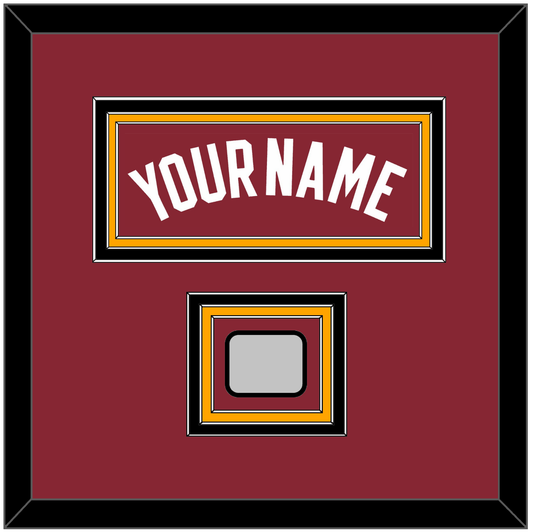 Miami Name & Finals Patch - Alternate Red (2009-2017) - Premier Tier 3