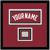 Miami Name & Finals Patch - Alternate Red (2009-2017) - Triple Mat 4