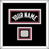 Miami Name & Finals Patch - Road Black (1999-2008) - Triple Mat 3