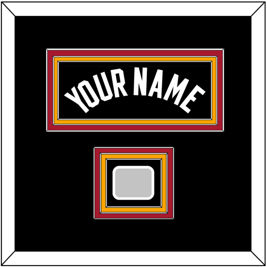 Miami Name & Finals Patch - Road Black (1999-2008) - Premier Tier 4