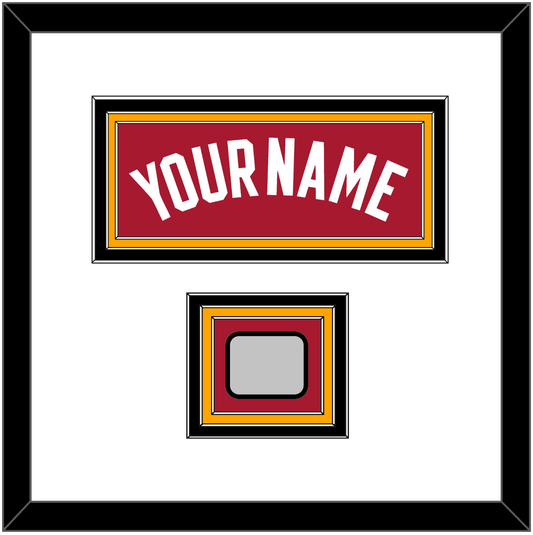 Miami Name & Finals Patch - Alternate Red (2001-2008) - Premier Tier 1