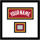 Miami Name & Finals Patch - Alternate Red (2001-2008) - Triple Mat 1