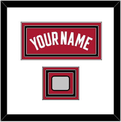Miami Name & Finals Patch - Alternate Red (2001-2008) - Premier Tier 2