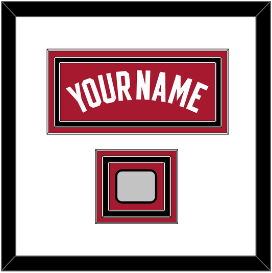 Miami Name & Finals Patch - Alternate Red (2001-2008) - Premier Tier 2