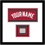 Miami Name & Finals Patch - Alternate Red (2001-2008) - Triple Mat 2