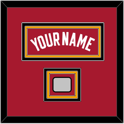 Miami Name & Finals Patch - Alternate Red (2001-2008) - Premier Tier 3