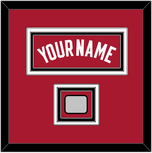Miami Name & Finals Patch - Alternate Red (2001-2008) - Premier Tier 4