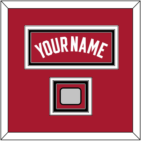 Miami Name & Finals Patch - Alternate Red (2001-2008) - Premier Tier 4