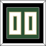 Milwaukee Number - Green Icon - Single Mat 2