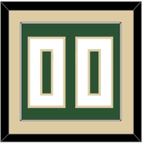 Milwaukee Number - Green Icon - Single Mat 3