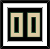 Milwaukee Number - Black Statement - Single Mat 1