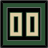 Milwaukee Number - Black Statement - Single Mat 2