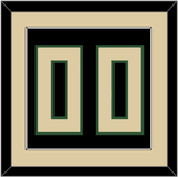 Milwaukee Number - Black Statement - Single Mat 3