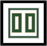 Milwaukee Number - White Association - Double Mat 1