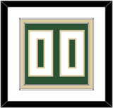 Milwaukee Number - Green Icon - Double Mat 1