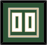 Milwaukee Number - Green Icon - Double Mat 2