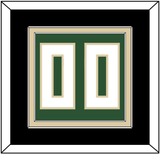Milwaukee Number - Green Icon - Double Mat 3