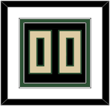 Milwaukee Number - Black Statement - Double Mat 1