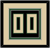 Milwaukee Number - Black Statement - Double Mat 2