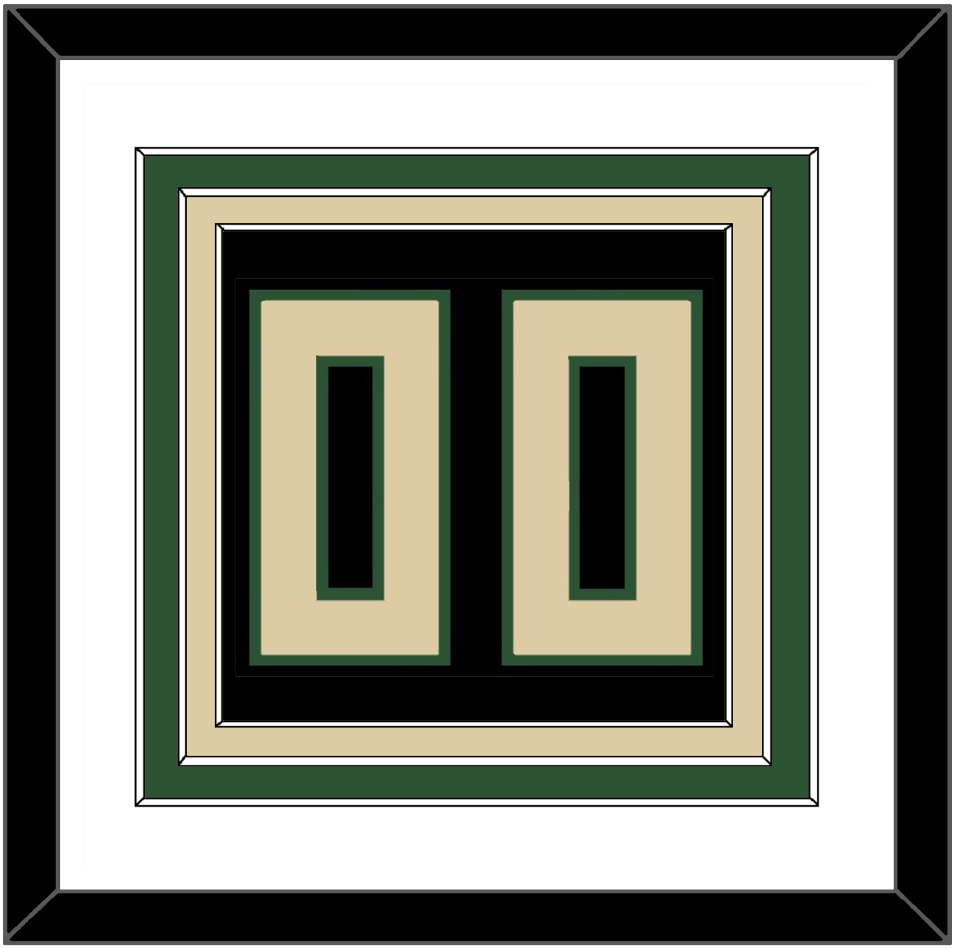 Milwaukee Number - Black Statement - Premier Tier 1