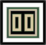 Milwaukee Number - Black Statement - Triple Mat 1