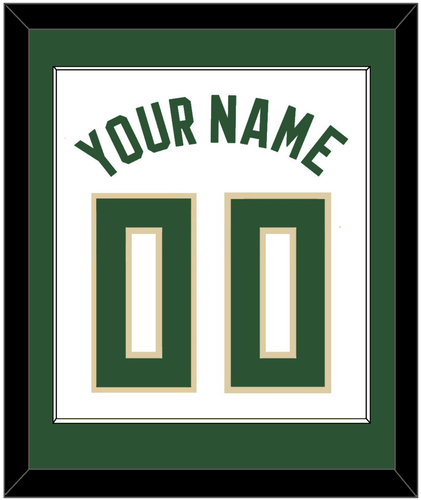 Milwaukee Name & Number - White Association - Essential Tier 1