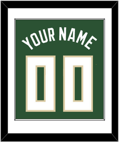 Milwaukee Name & Number - Green Icon - Essential Tier 1