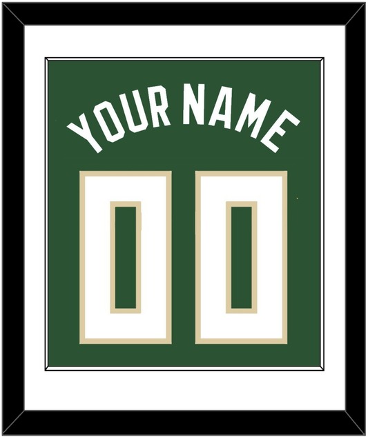 Milwaukee Name & Number - Green Icon - Essential Tier 1