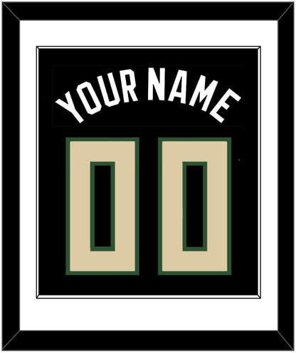Milwaukee Name & Number - Black Statement - Essential Tier 1