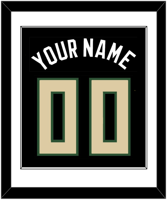 Milwaukee Name & Number - Black Statement - Essential Tier 1